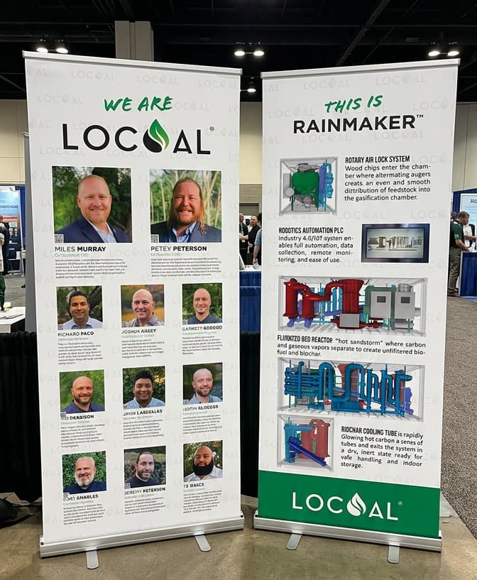 LOCOAL Booth banner